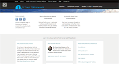 Desktop Screenshot of optimalperformancewi.com