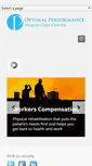 Mobile Screenshot of optimalperformancewi.com